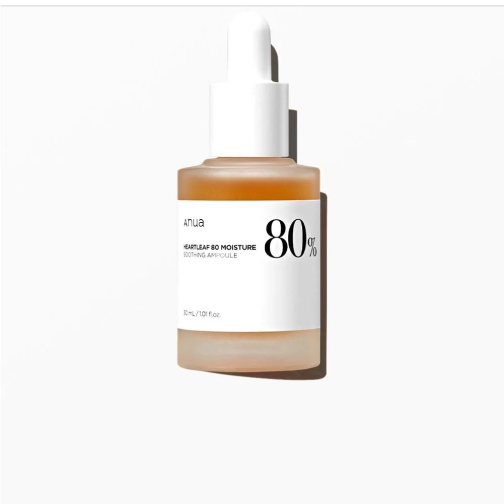 Heartleaf 80% Moisture Soothing Ampoule - White and Tan